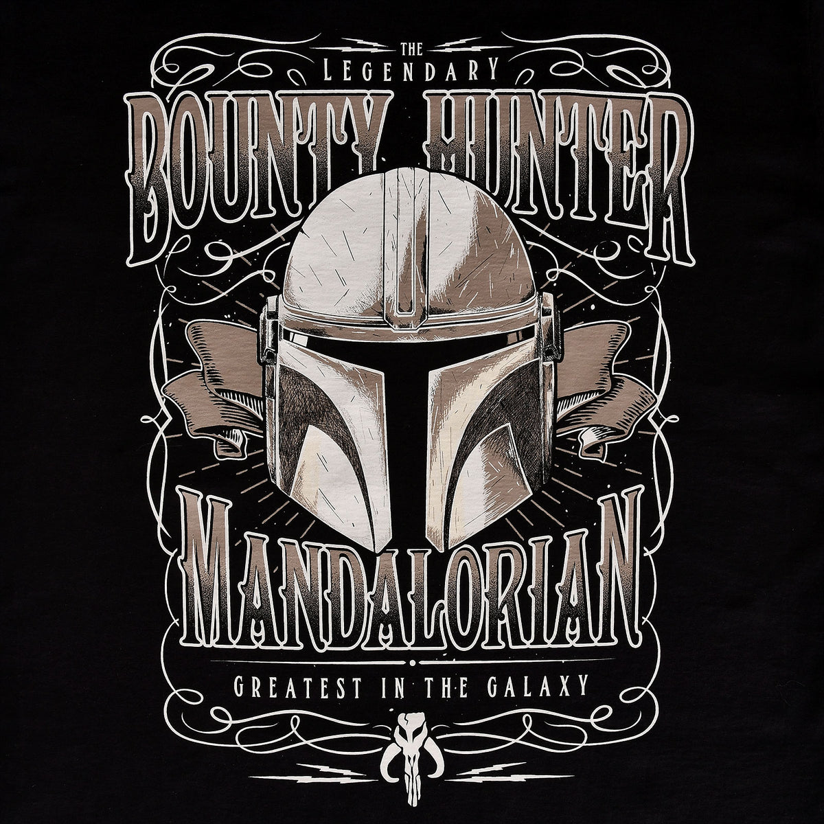 Image produit T-shirt noir Greatest in the Galaxy - Star Wars The Mandalorian