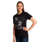 Image produit Le T-shirt noir The Child is My Co-Pilot - Star Wars The Mandalorian