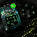 Product image Call of Cthulhu Glow in the Dark RPG Dice Set 7pcs black