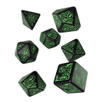 Image produit Set de dés RPG Call of Cthulhu 7ème édition 7pcs noir