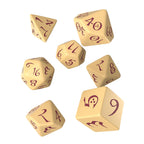 Image produit Classic RPG set de dés 7pcs beige