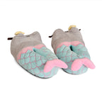 Image produit Pusheen - Chaussons en peluche Sirène