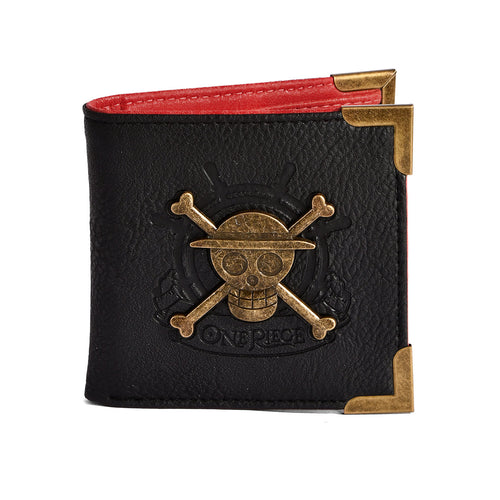 Image produit One Piece - Portefeuille Logo Métal Skull de l'Équipage du Chapeau de Paille