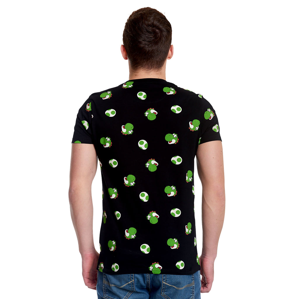 Product image Super Mario - Yoshi & Eggs T-Shirt Black