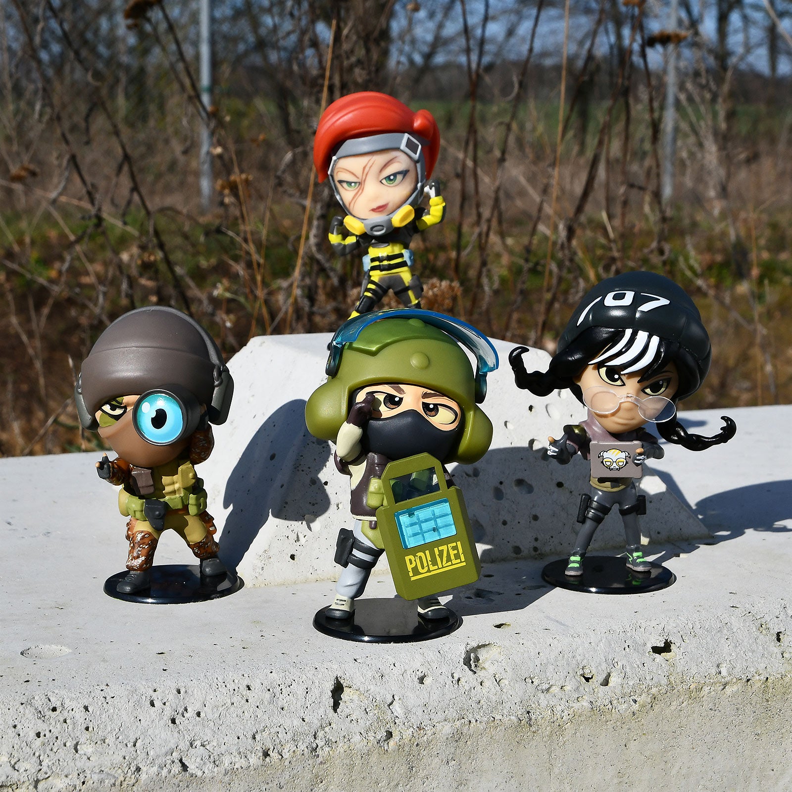 Image produit Rainbow Six Siege - Glaz Six Collection Figurine Chibi 10 cm