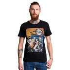 Image produit Demon Slayer - T-Shirt Poster de Personnage Noir