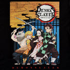 Image produit Demon Slayer - T-Shirt Poster de Personnage Noir