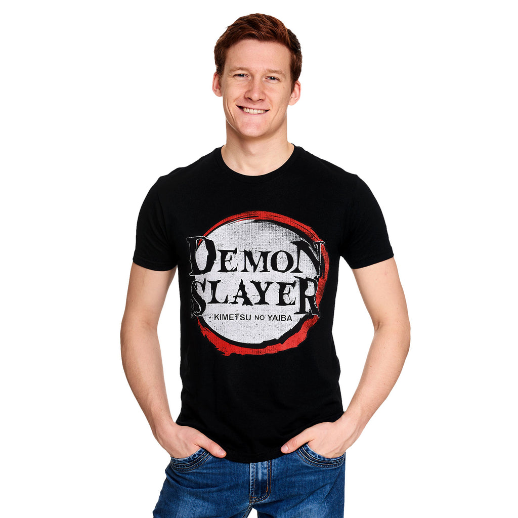 Image produit Demon Slayer - T-shirt logo noir