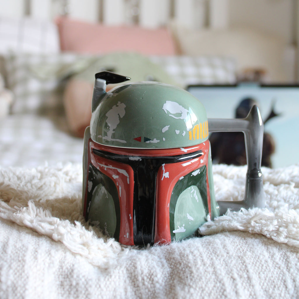 Image produit Star Wars - Tasse 3D Casque Boba Fett avec Couvercle