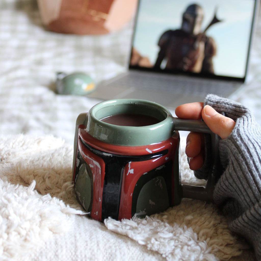 Image produit Star Wars - Tasse 3D Casque Boba Fett avec Couvercle