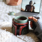 Image produit Star Wars - Tasse 3D Casque Boba Fett avec Couvercle