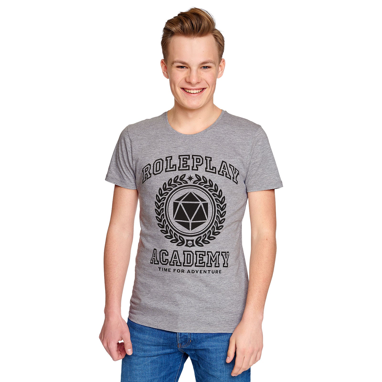 Image produit T-shirt Roleplay Academy gris