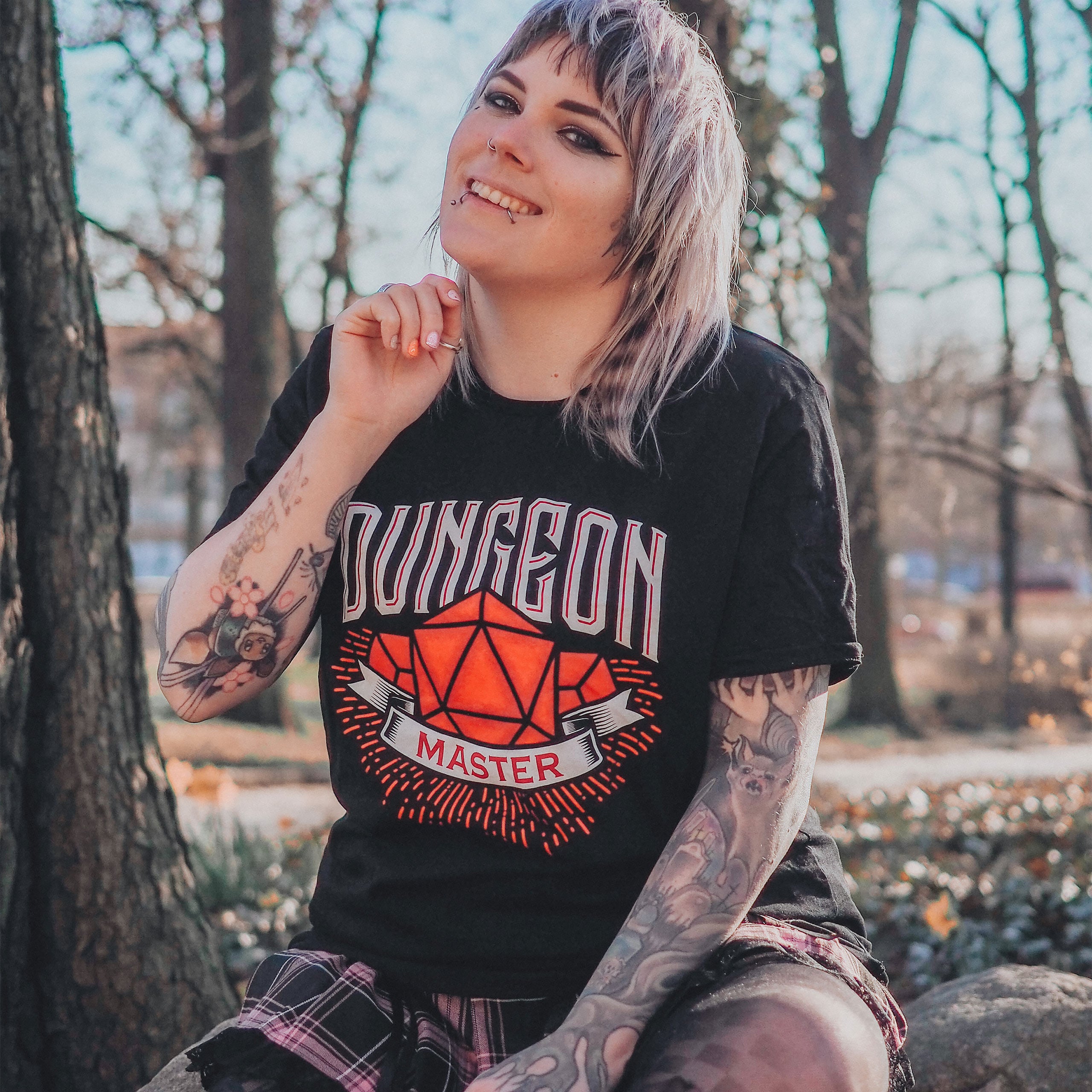 Image produit T-shirt Dungeon Master noir