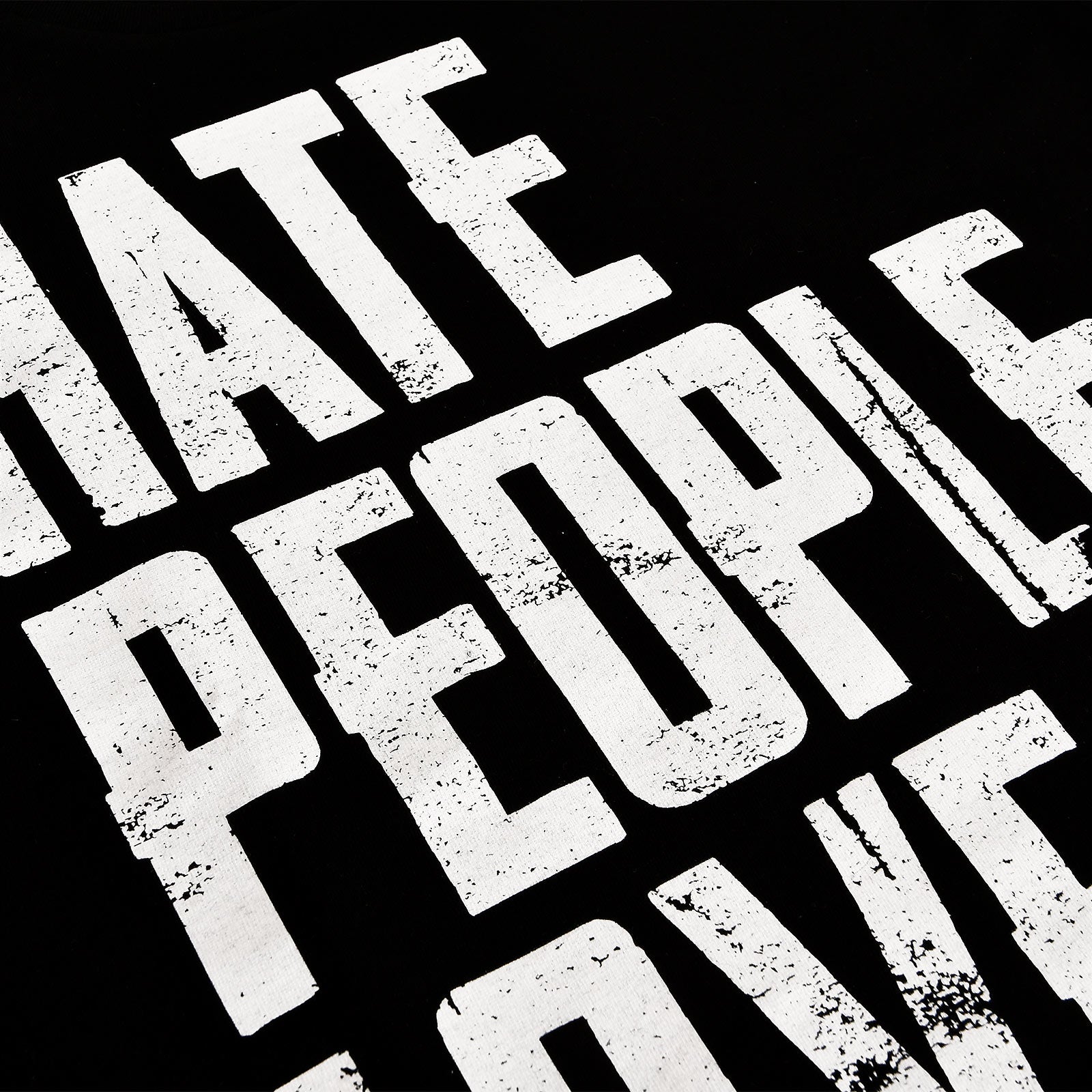 Image produit T-shirt noir Hate People Love Gaming