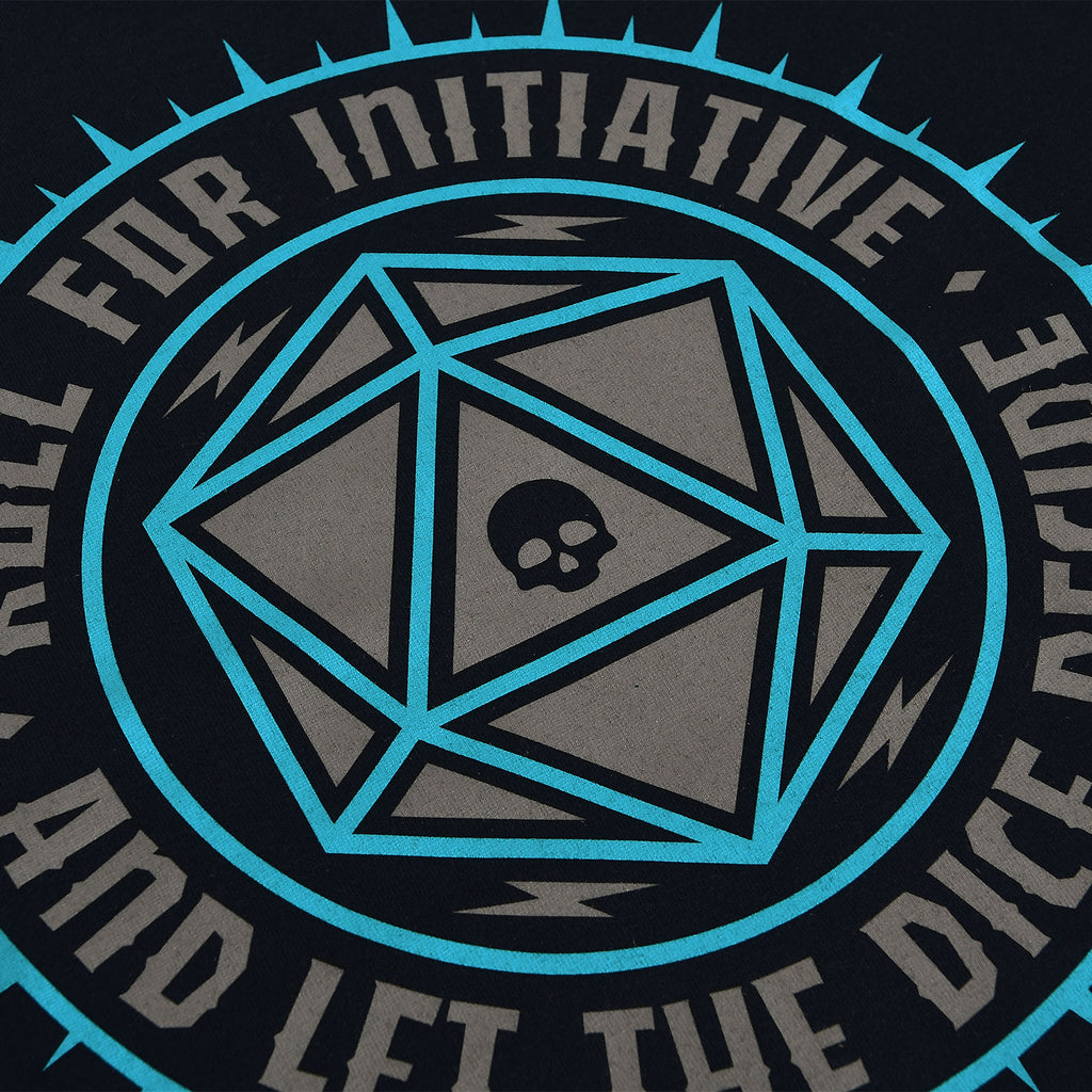 Image produit T-shirt bleu Pen & Paper Let The Dice Decide