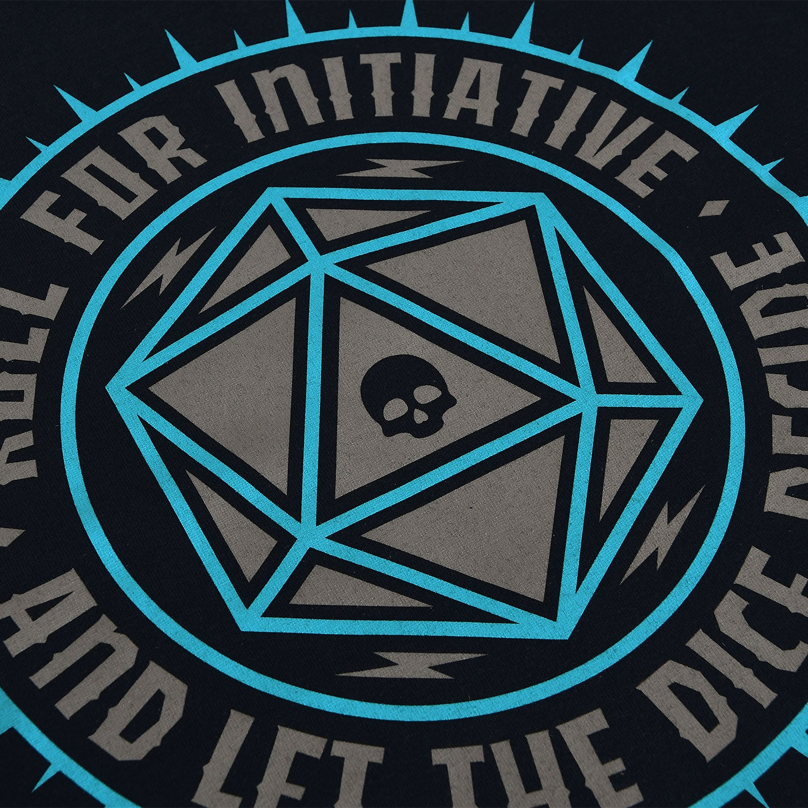 Image produit T-shirt bleu Pen & Paper Let The Dice Decide