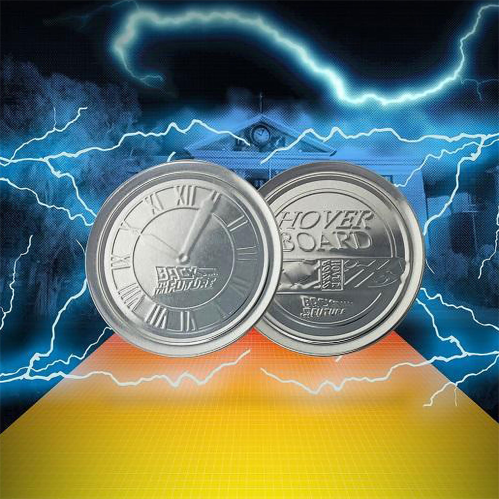 Image produit Retour vers le Futur Set de 4 Sous-Verres