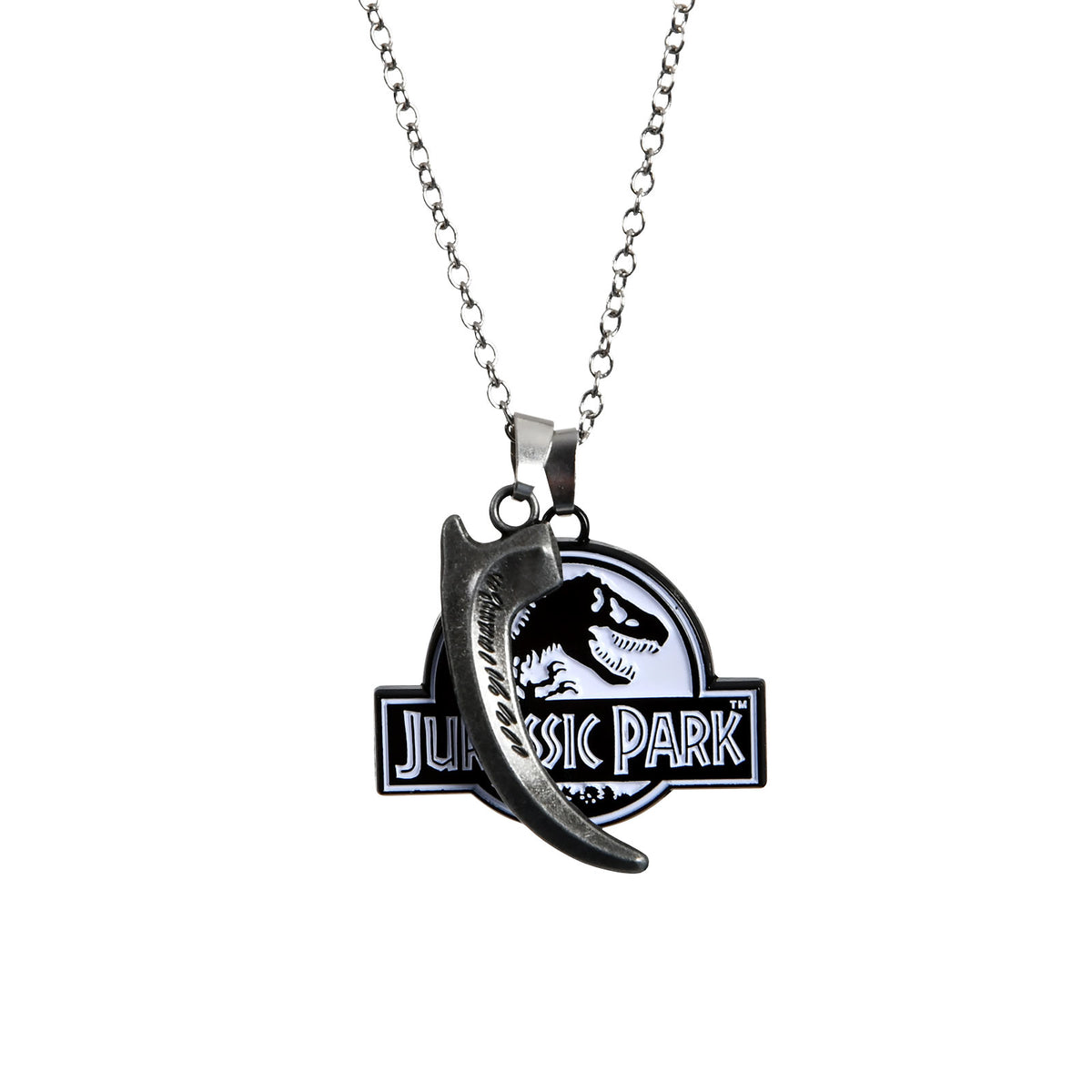 Image produit Jurassic Park - Logo & Griffe de Velociraptor Collier Édition Limitée