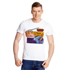 Image produit Masters of the Universe - T-shirt blanc He-Man vs. Skeletor