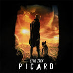 Image produit Star Trek - T-shirt Poster Picard noir