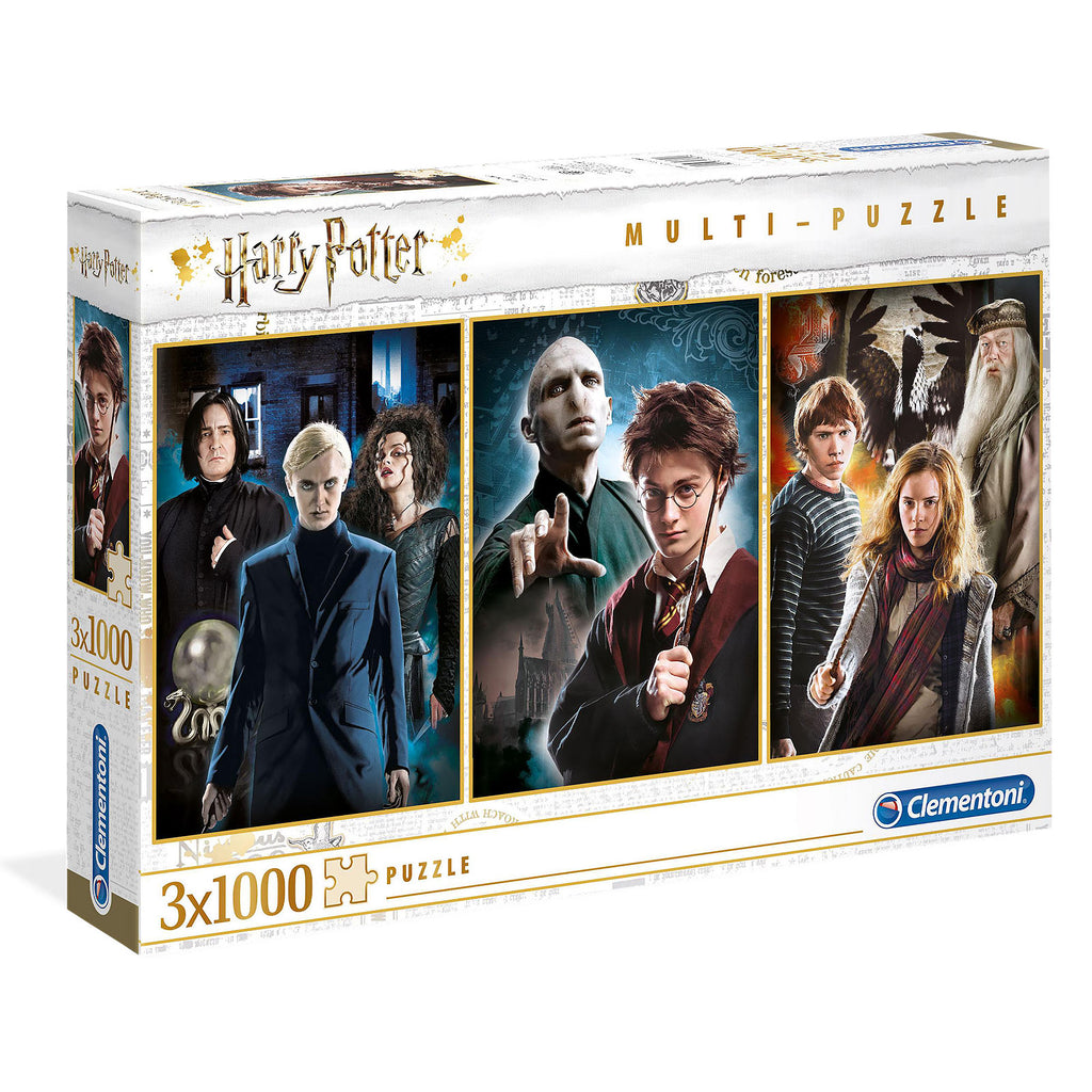 Image produit Harry Potter - Puzzle de personnages en set de 3