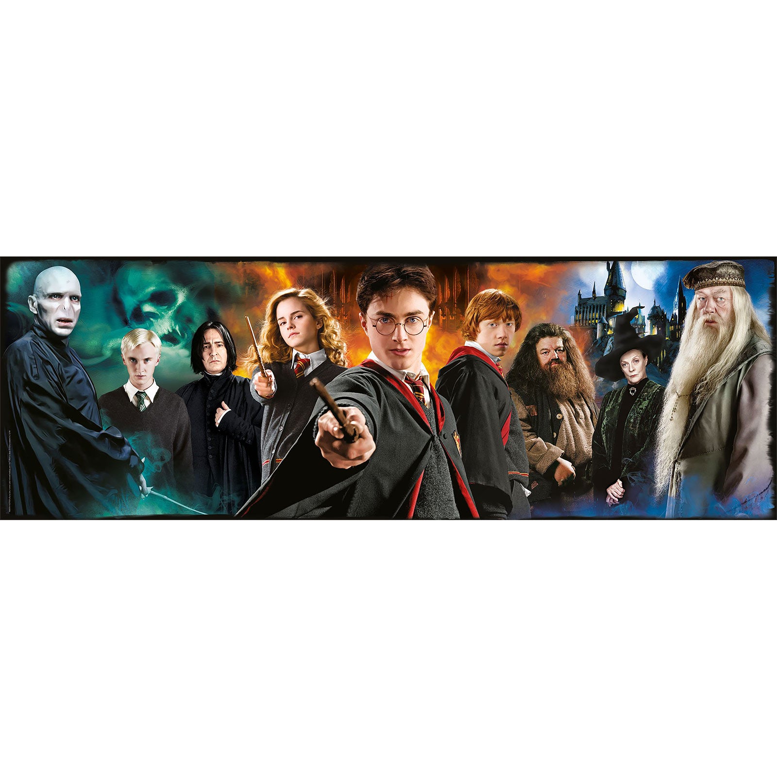 Image produit Harry Potter - Puzzle Panorama des Personnages