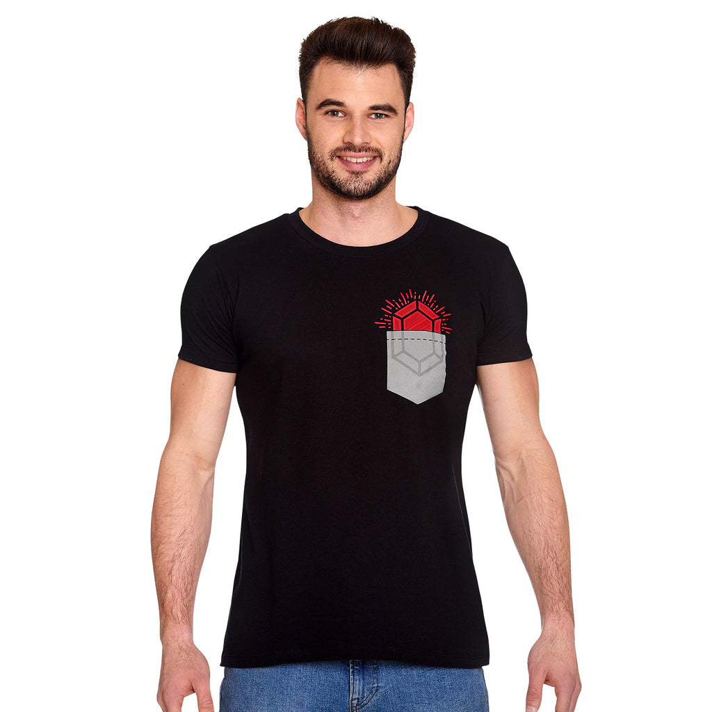 Image produit T-shirt Pocket Ruby pour les fans de Zelda noir