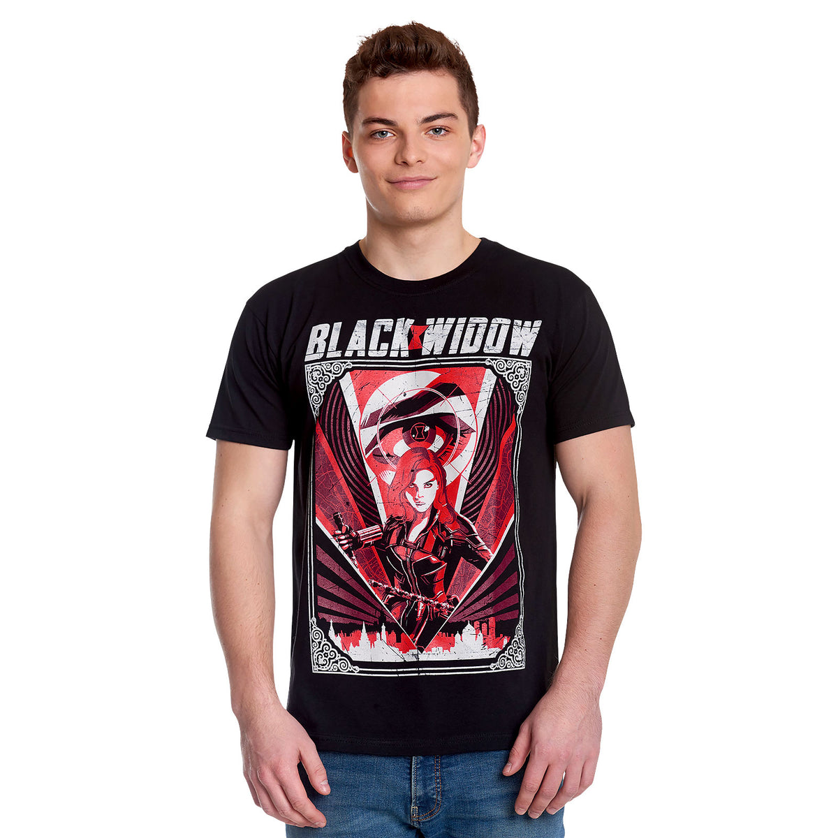 Product image Black Widow - Eye in the Sky Movie T-Shirt Black