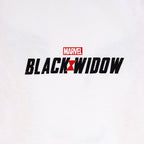 Image produit Black Widow - Grand visage T-shirt Femme blanc