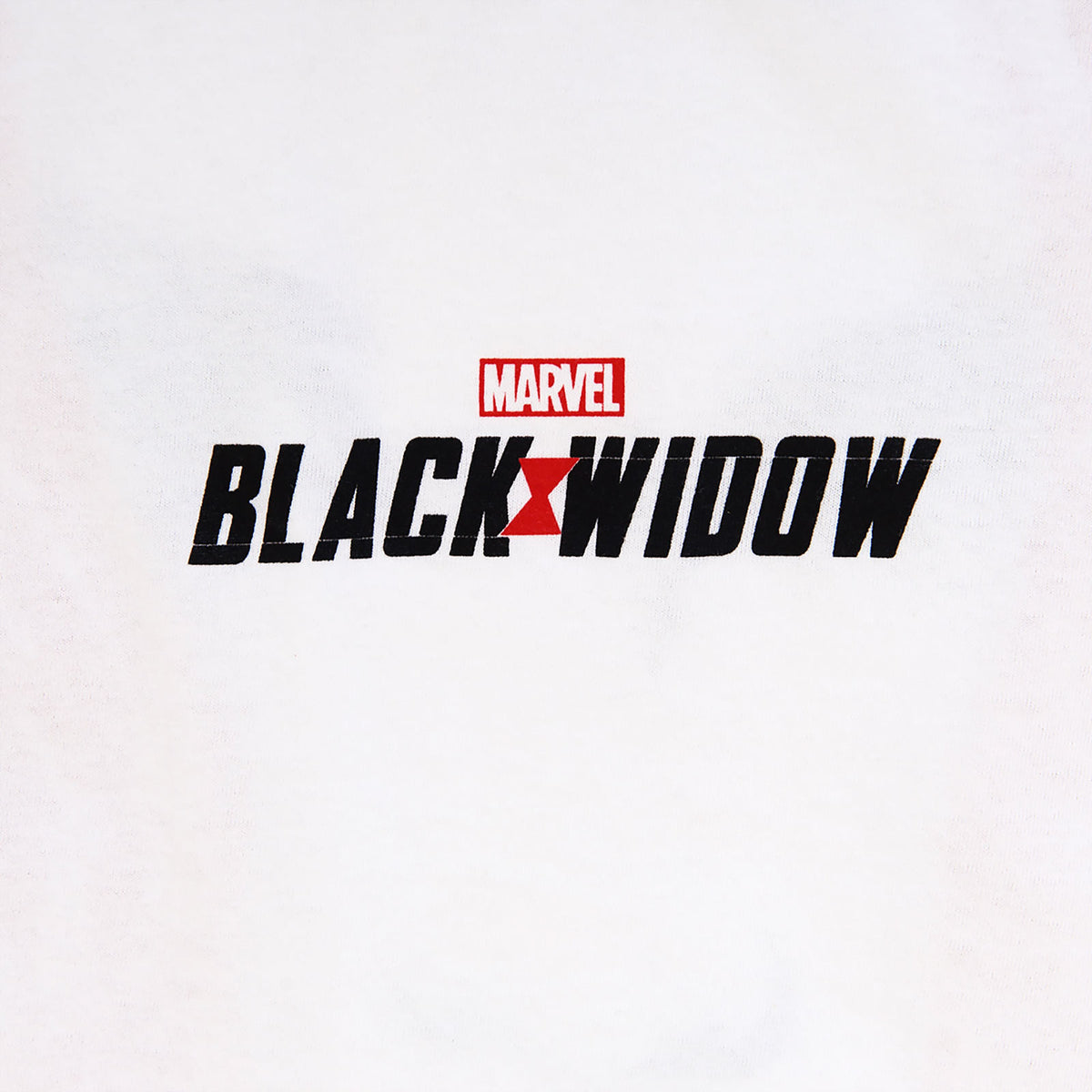 Image produit Black Widow - Grand visage T-shirt Femme blanc