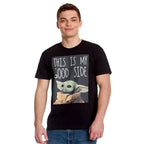 Image produit T-shirt noir The Child My Good Side - Star Wars The Mandalorian