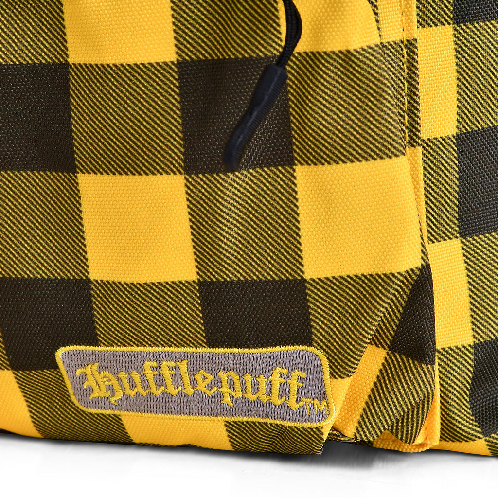 Image produit Harry Potter - Sac à dos à carreaux blason Hufflepuff