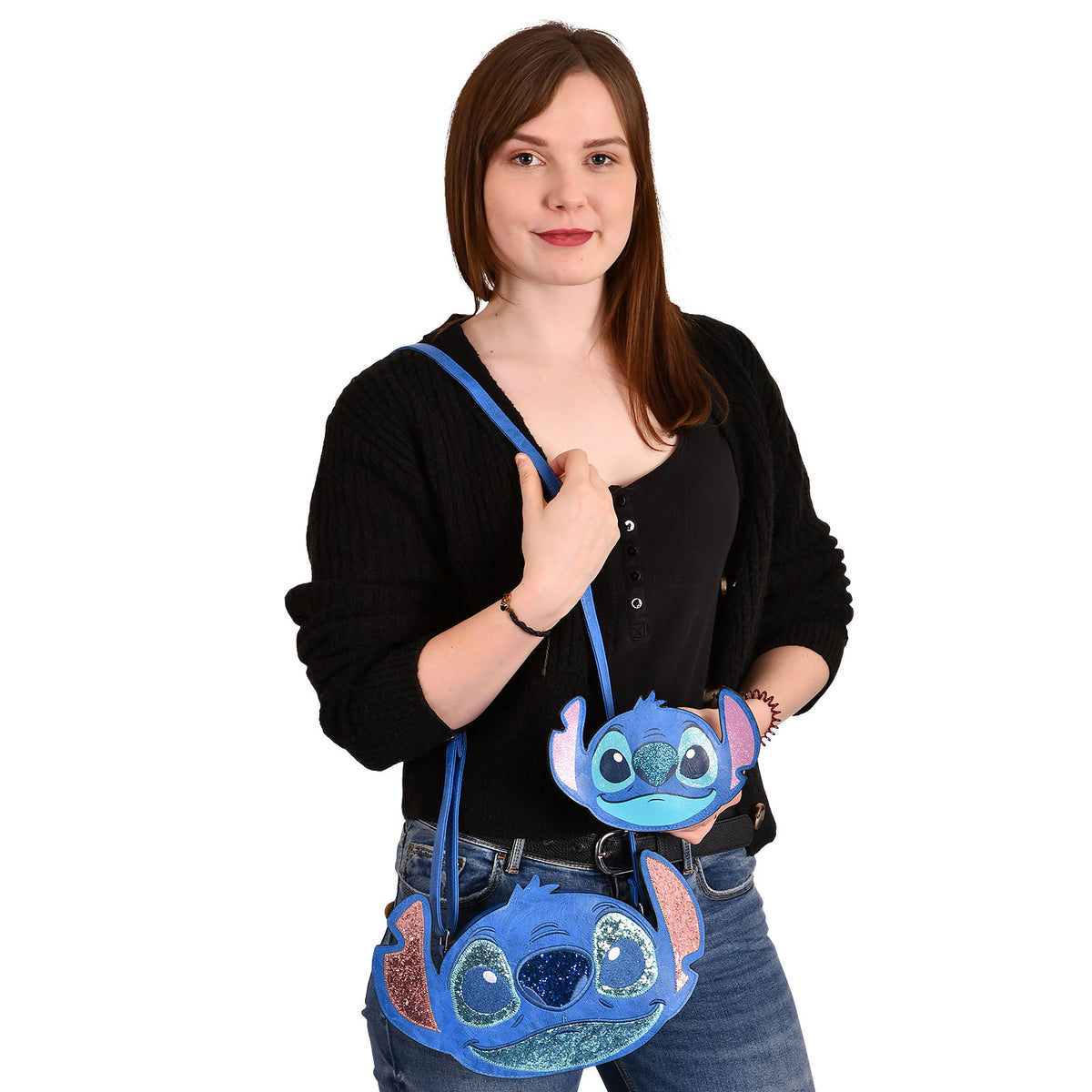 Image produit Lilo & Stitch - Porte-monnaie à paillettes Stitch