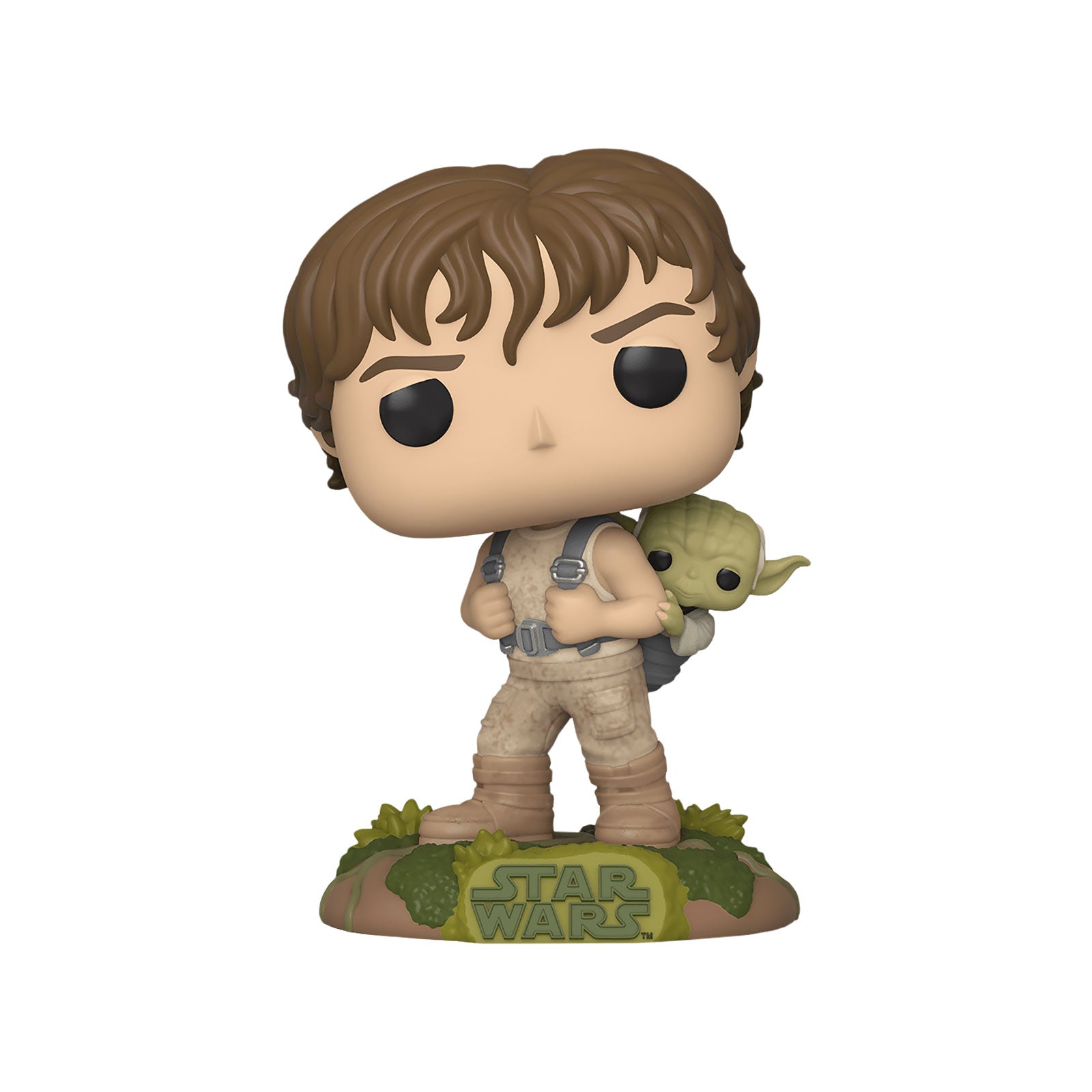 Image produit Star Wars - Luke avec Yoda Funko Pop Figurine à tête branlante