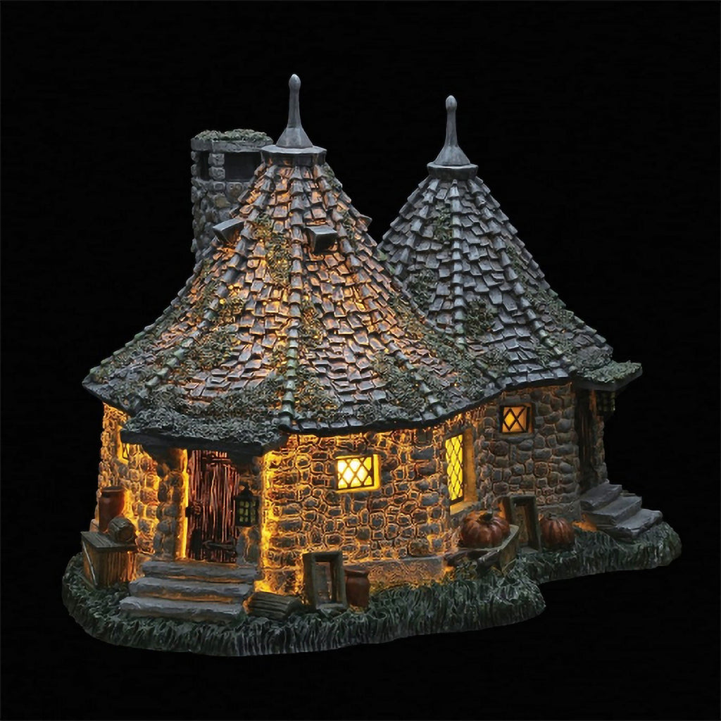 Image produit Réplique miniature de la cabane d'Hagrid avec éclairage - Harry Potter