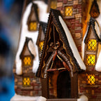 Image produit Réplique miniature de trois balais avec éclairage - Harry Potter