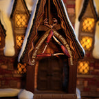 Image produit Réplique miniature de trois balais avec éclairage - Harry Potter
