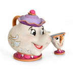 Image produit La Belle et la Bête - Mme Samovar avec Zip Figurine