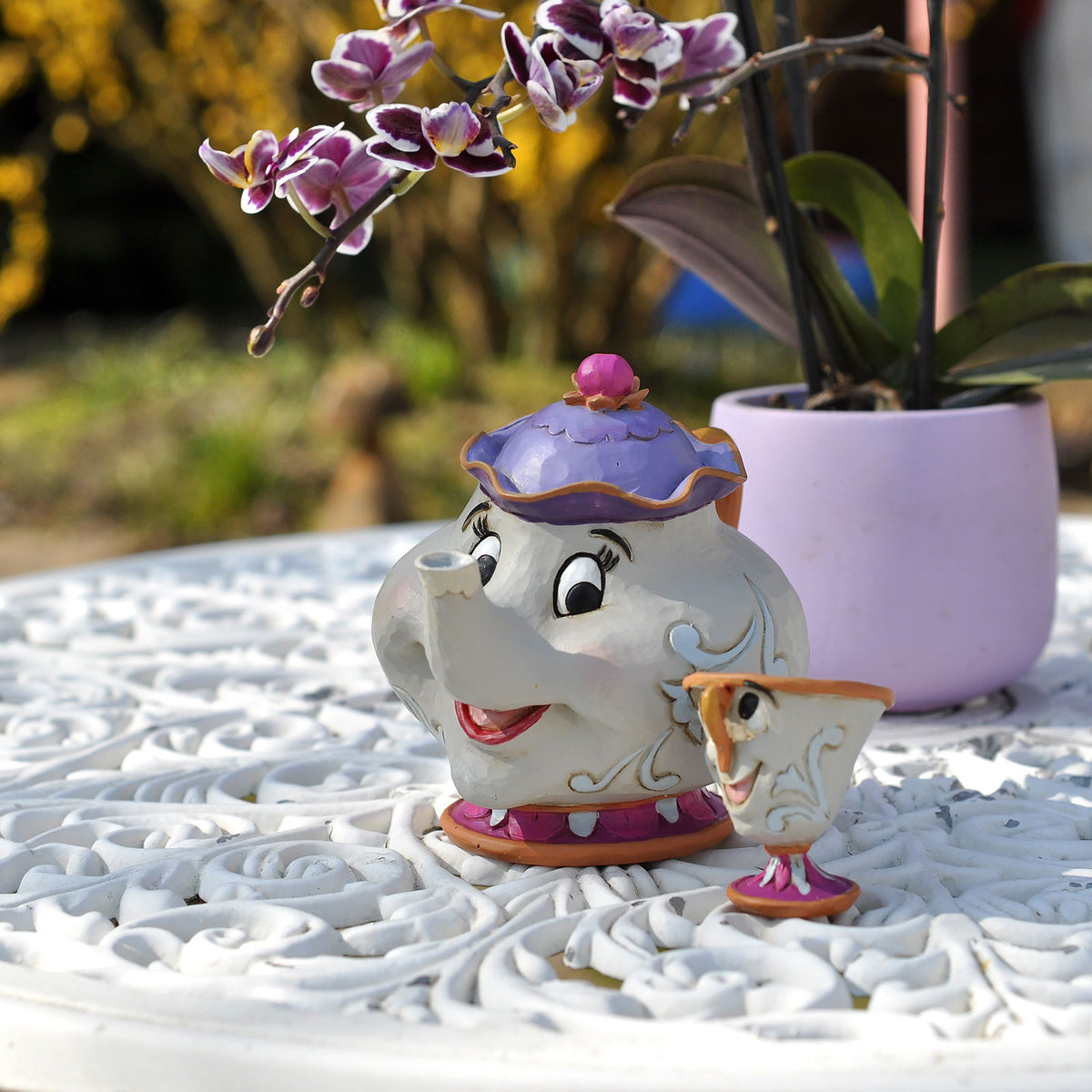 Image produit La Belle et la Bête - Mme Samovar avec Zip Figurine