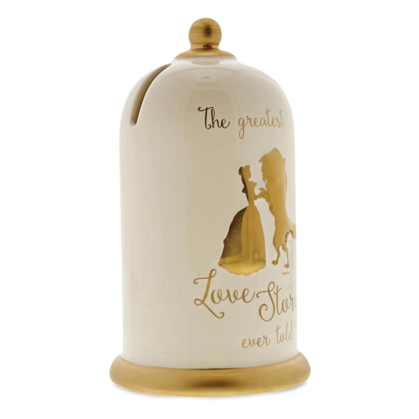 Image produit La Belle et la Bête - Tirelire Rose Enchantée