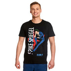 Image produit Cowboy Bebop - T-shirt de personnage Spike Spiegel noir