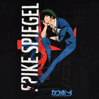 Image produit Cowboy Bebop - T-shirt de personnage Spike Spiegel noir