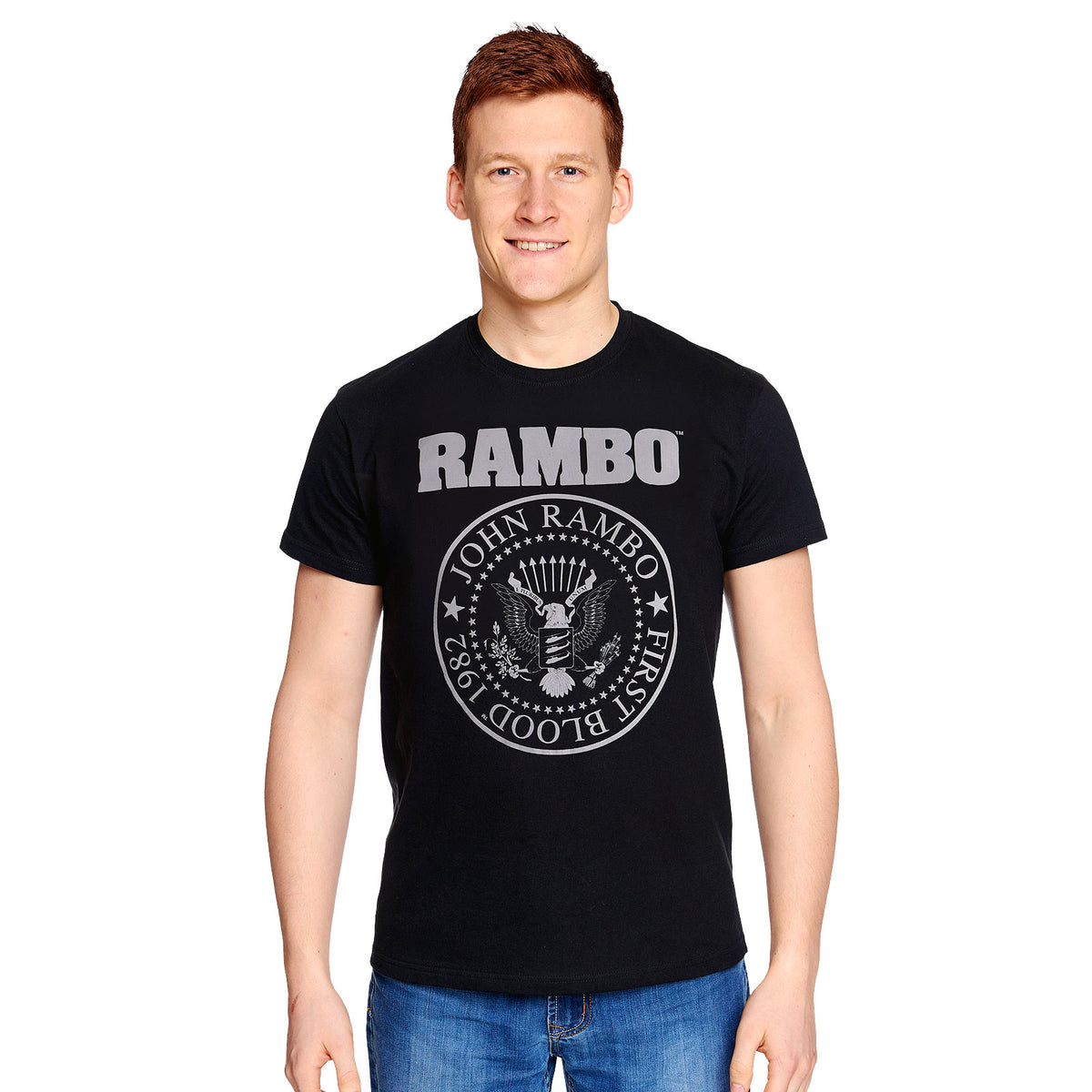 Image produit Rambo - First Blood Seal T-Shirt noir