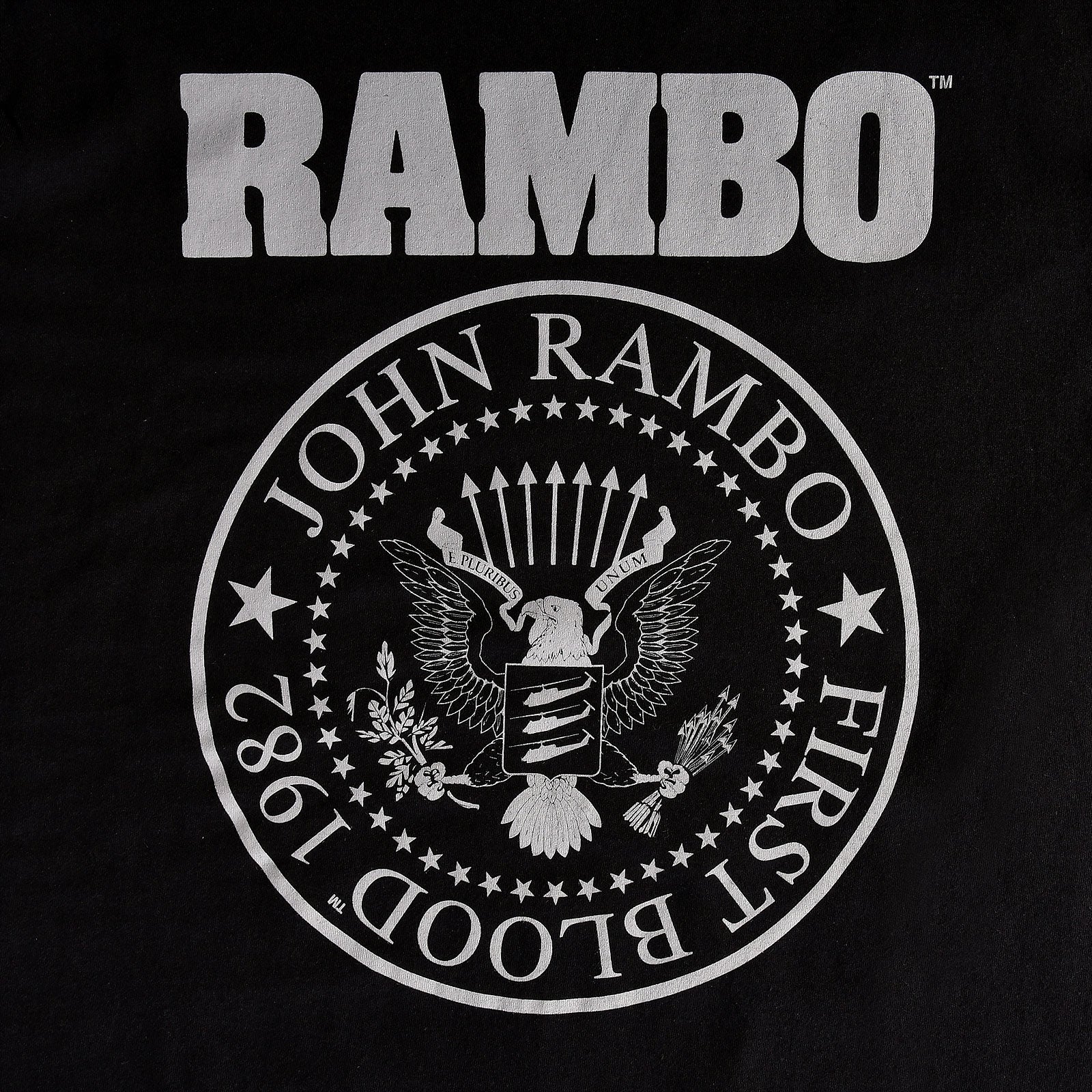 Image produit Rambo - First Blood Seal T-Shirt noir