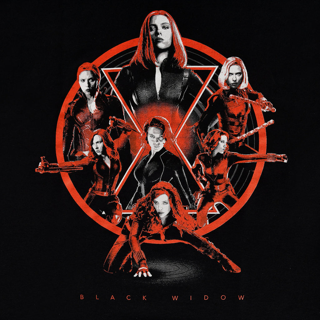Image produit Black Widow - T-shirt Collage noir