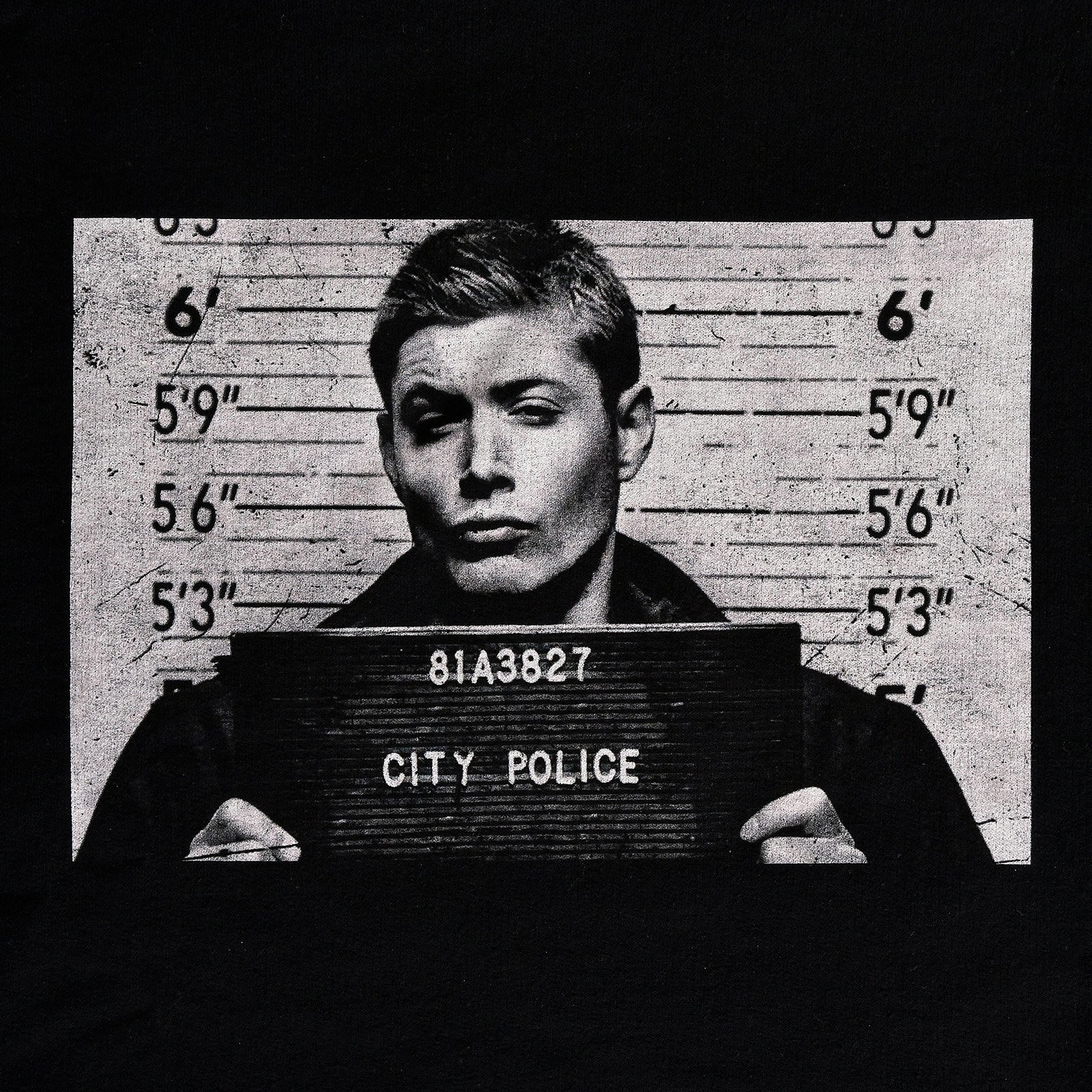 Image produit Supernatural - Dean en prison Hoodie noir