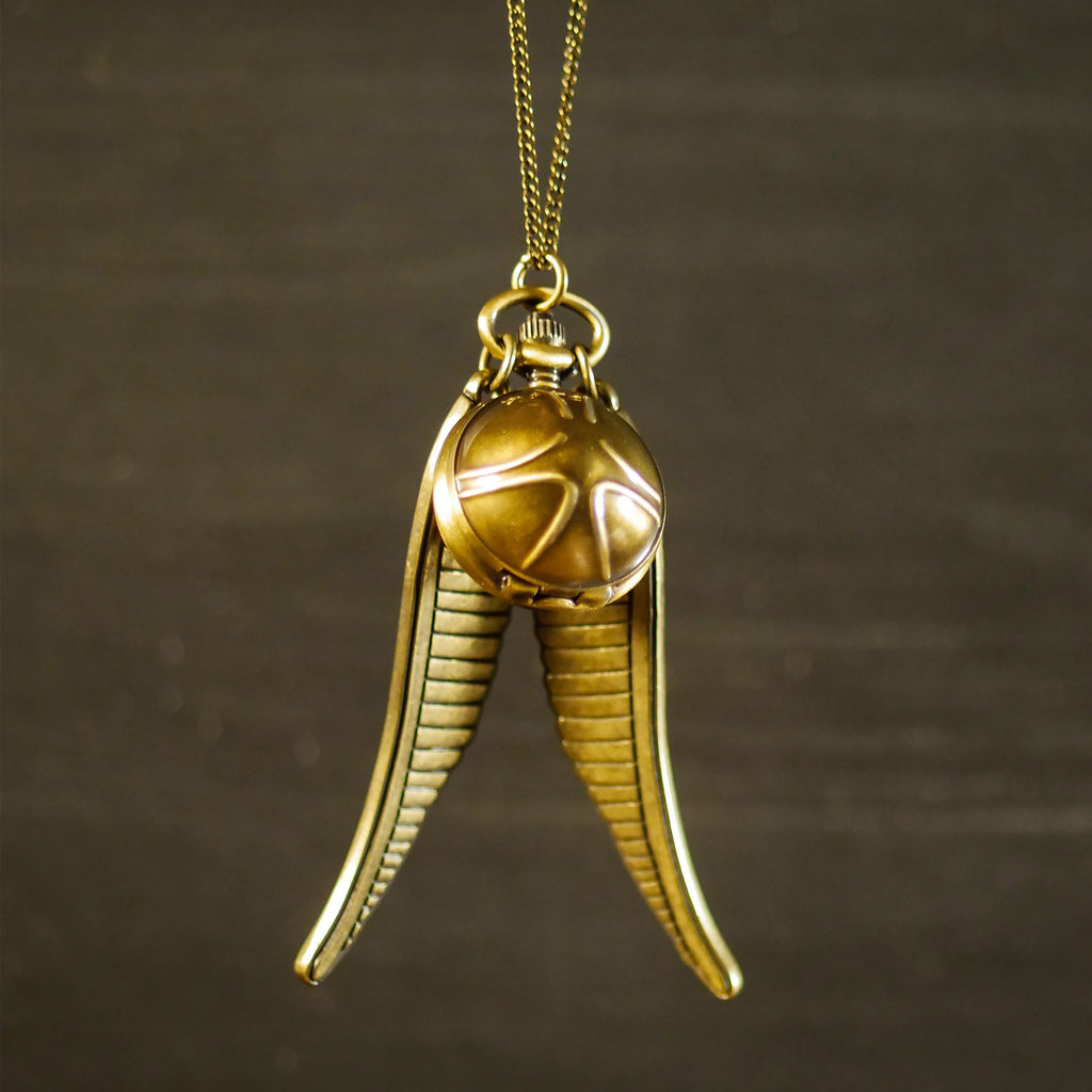 Image produit Harry Potter - Médaillon Vif d'Or sur Collier