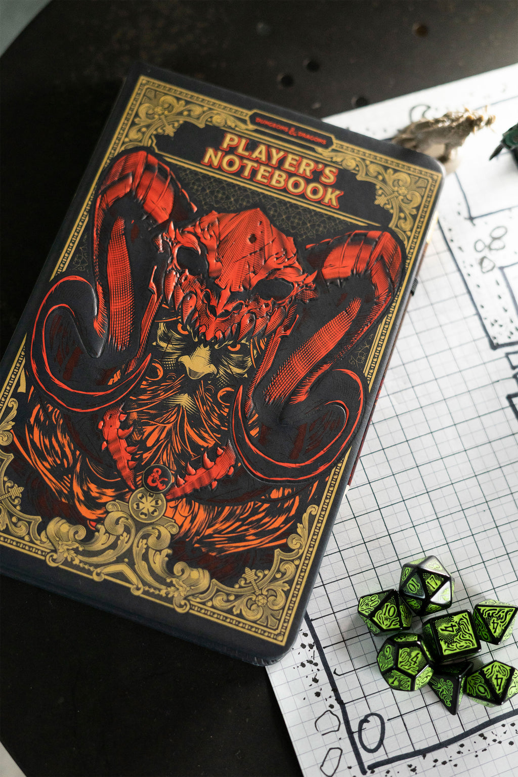 Image produit Dungeons & Dragons - Cahier du joueur A5 avec crayon