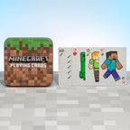 Image produit Cartes à jouer Minecraft dans une boîte métallique