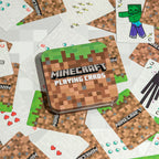 Image produit Cartes à jouer Minecraft dans une boîte métallique